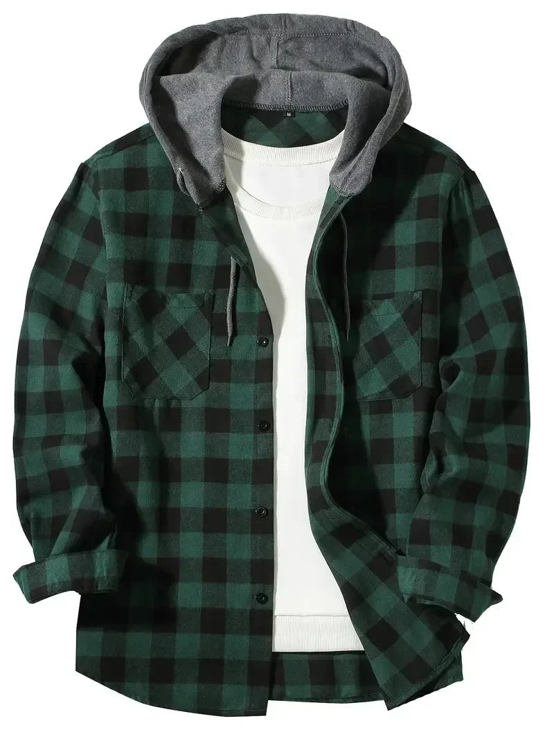 Plaid Drift Jacket