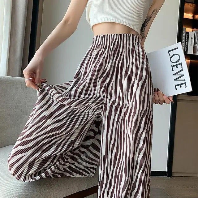 ZebraFlow High-Waist Pants