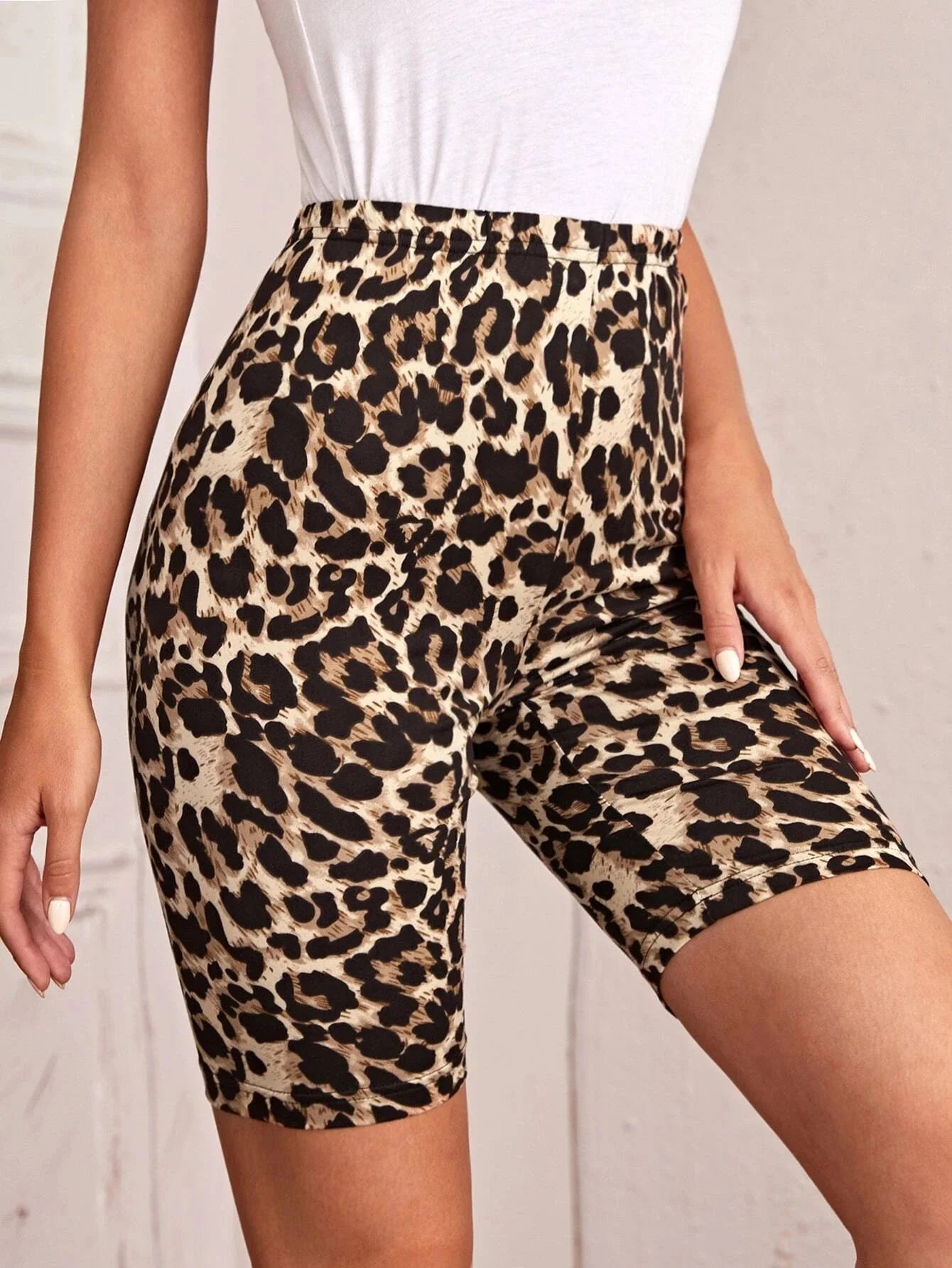 Leopard Luxe High-Stretch