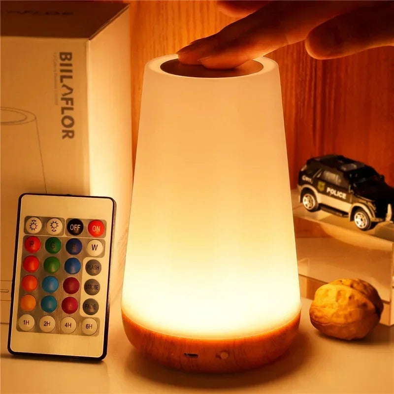 GlowEase Bedside Touch Night Light