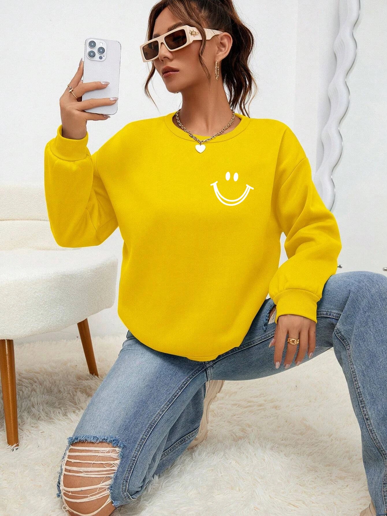 HappyGlow Crewneck