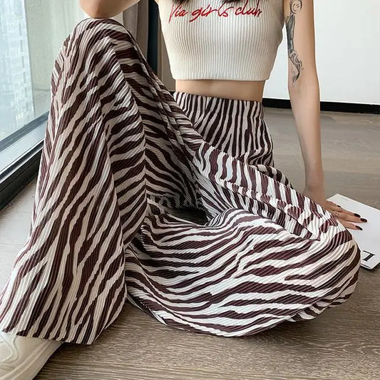 ZebraFlow High-Waist Pants